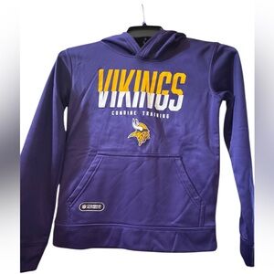 Vikings Kids Hoodie in Purple